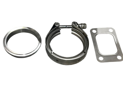 Gen 2 Billet Wheel Dual Ball Bearing Turbo GT35 GTX3582R T3 .82 A/R Vband Clamp - Jack Spania Racing