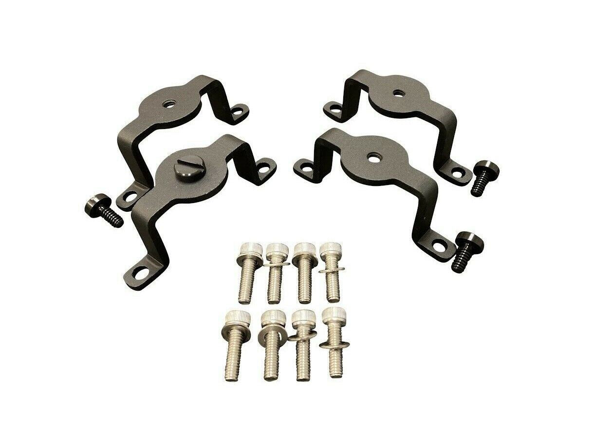 VW Audi 1.8T coil pack hold down bracket kit for MK4 Jetta GLI TT B5 B6 A4 Passat, by Jack Spania Racing, shown installed.
