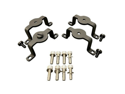 VW Audi 1.8T coil pack hold down bracket kit for MK4 Jetta GLI TT B5 B6 A4 Passat, by Jack Spania Racing, shown installed.