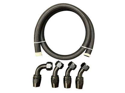 Jack Spania Racing Tucked Coolant Radiator -16 AN Hose Fitting for Civic EG EK DC Si B D F H J Series engine parts