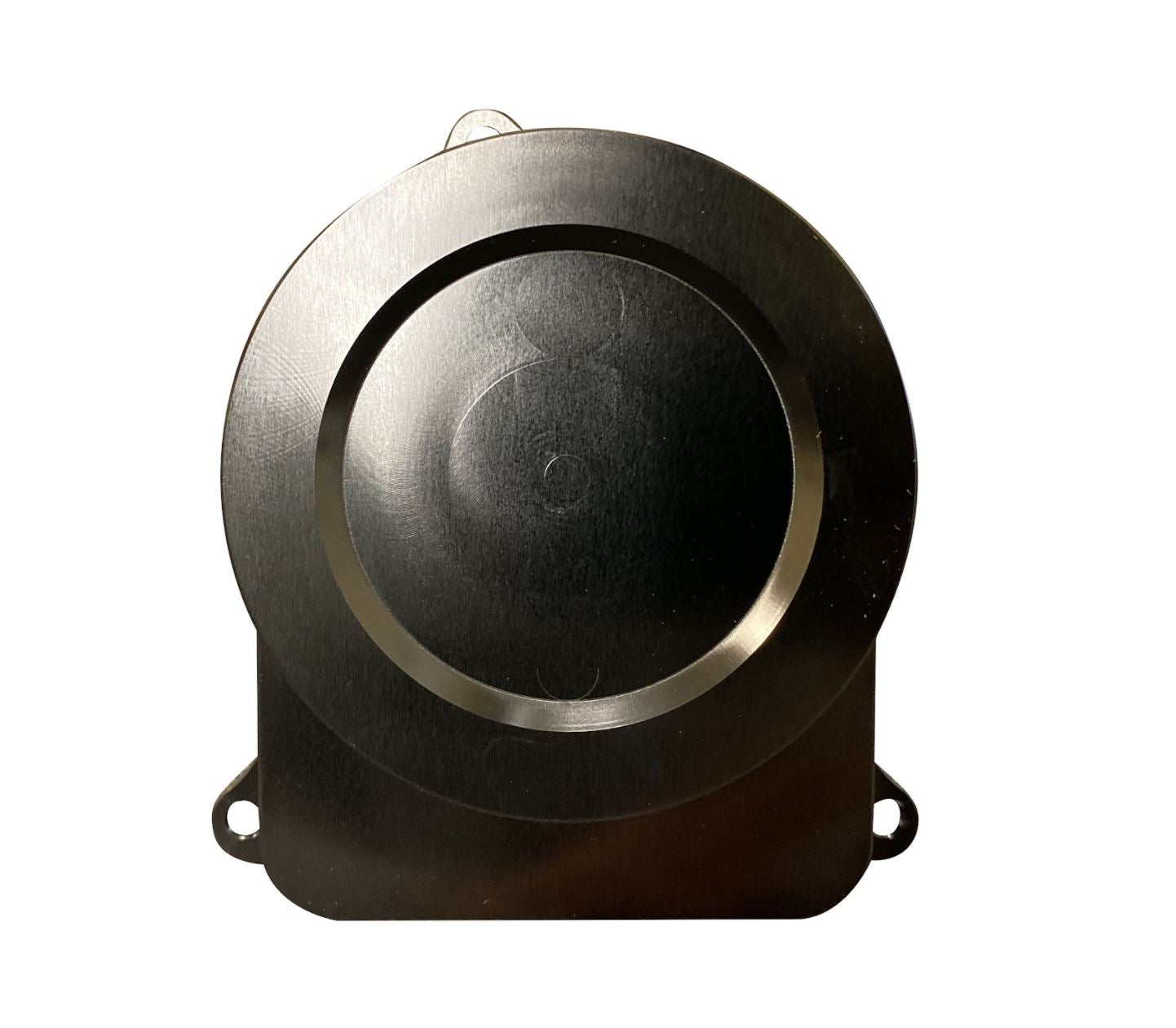 Jack Spania Racing B Series distributor cap delete for Honda Acura B16 D15 D16 engine, shown on a vehicle engine.