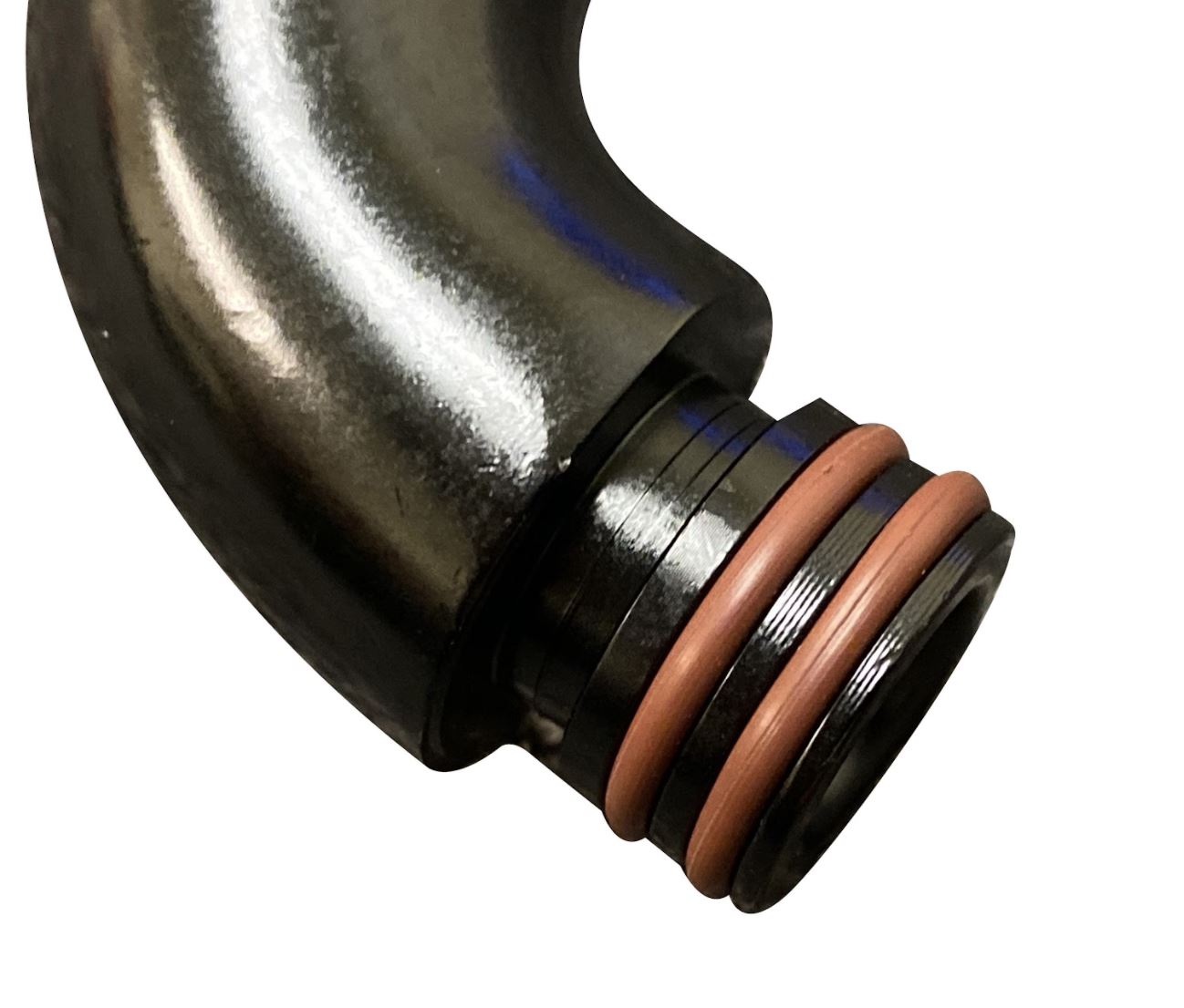 Jack Spania Racing Center Mount Fuel AN6 fitting for K Tuned fuel rail on K Series K20 K24 engines, engine part for fuel system.
