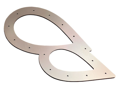 Jack Spania Racing tear drop exhaust hood exit shield and wastegate tube, exterior automotive component with protective trim and downpipe.