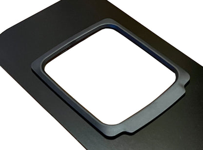 Jack Spania Racing center shifter console cover plate boot for 1994-2001 Acura Integra Type R DC2, interior car accessory.