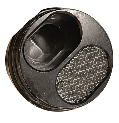 Jack Spania Racing oil separator catch can for Dodge Charger Challenger Hellcat 6.2L engine, engine parts for improved performance.