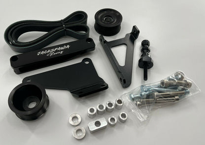 Jack Spania Racing K Series AC PS Eliminator Pulley Kit for Honda Acura K20 K24 K Swap RSX Type S engine parts