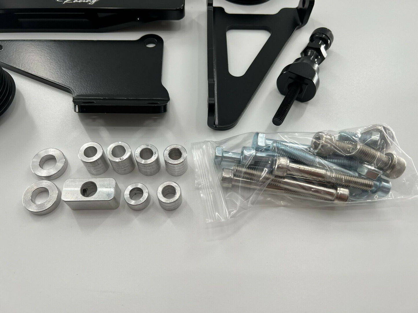 Jack Spania Racing K Series AC PS Eliminator Pulley Kit for Honda Acura K20 K24 K Swap RSX Type S engine parts
