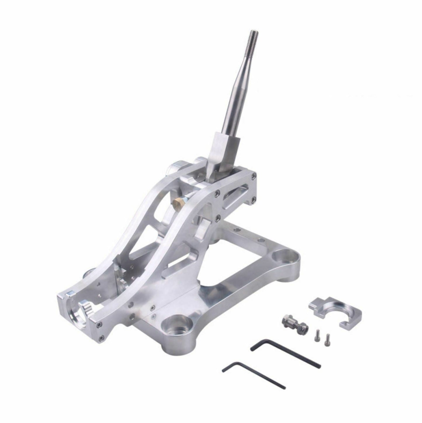 Jack Spania Racing billet shifter shift box base plate kit for TSX, TL, Accord AWD B J K Series transmission parts.