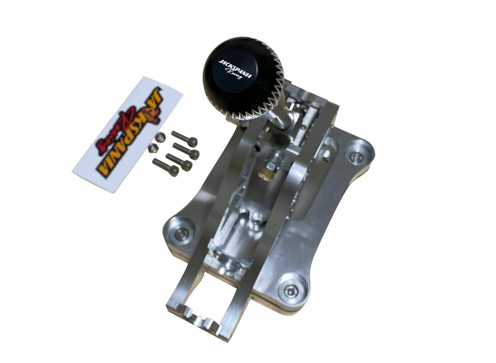 Jack Spania Racing billet shifter shift box base plate kit for TSX, TL, Accord AWD B J K Series transmission parts.