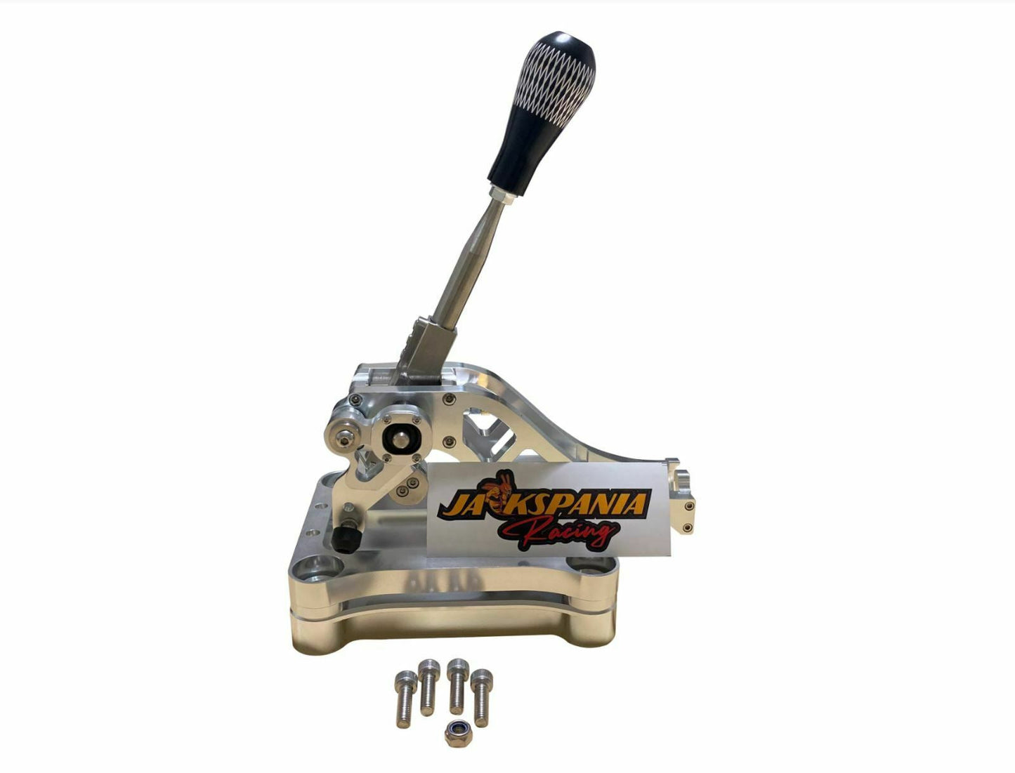 Billet shifter shift box base plate kit for TSX, TL, Accord AWD B J K series, from Jack Spania Racing, for transmission upgrades.