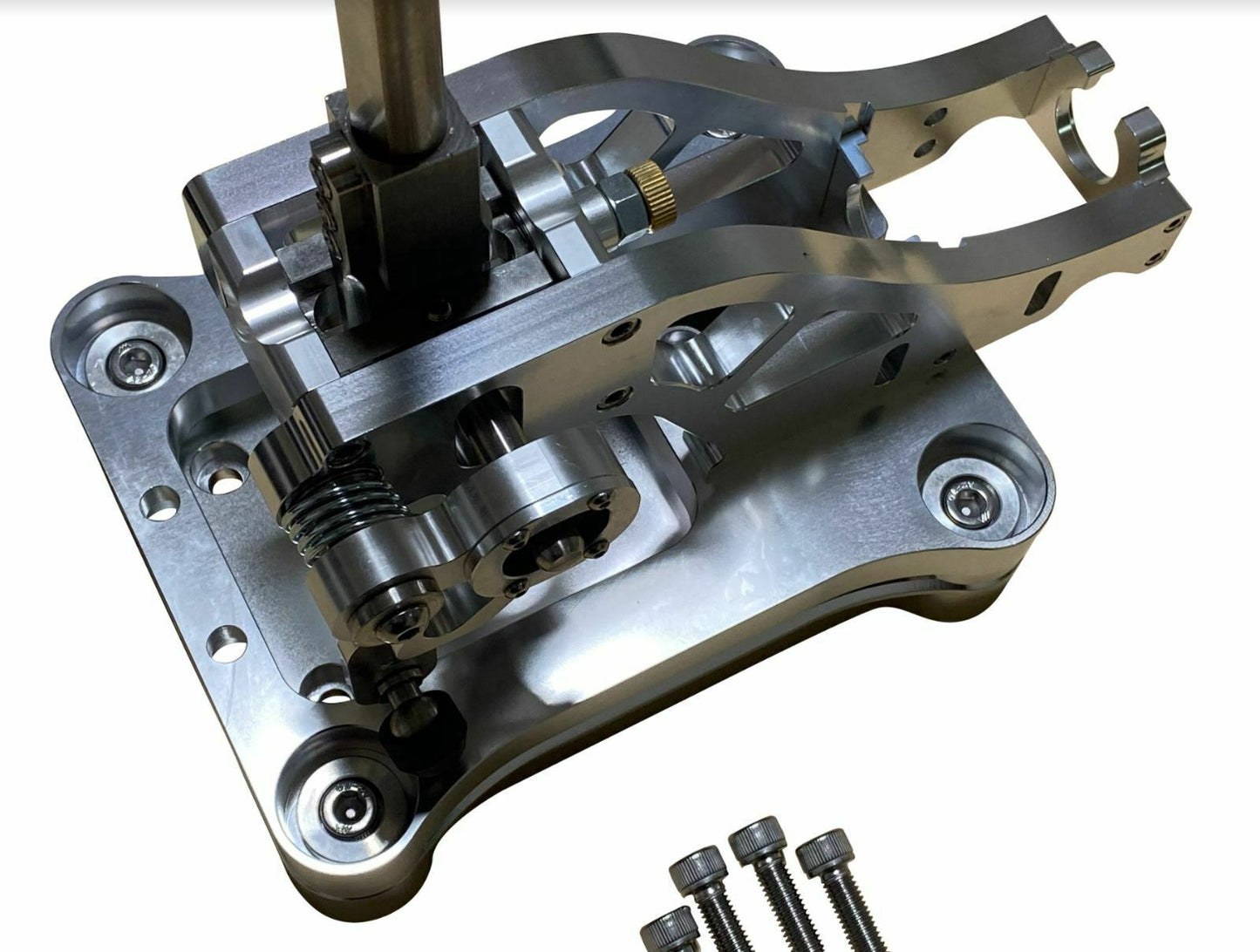 Jack Spania Racing billet shifter shift box base plate kit for TSX, TL, Accord AWD B J K Series transmission parts