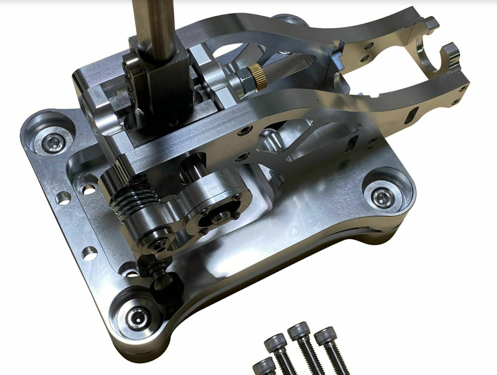 Jack Spania Racing billet shifter shift box base plate kit for TSX, TL, Accord AWD B J K Series transmission parts