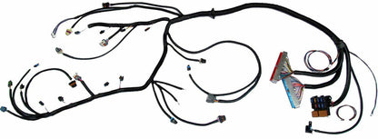 Jack Spania Racing LS wiring harness for 99-03 Vortec 4.8, 5.3, 6.0L engines with 4L60E/4L80E transmission, DBC cable, PCM ECM