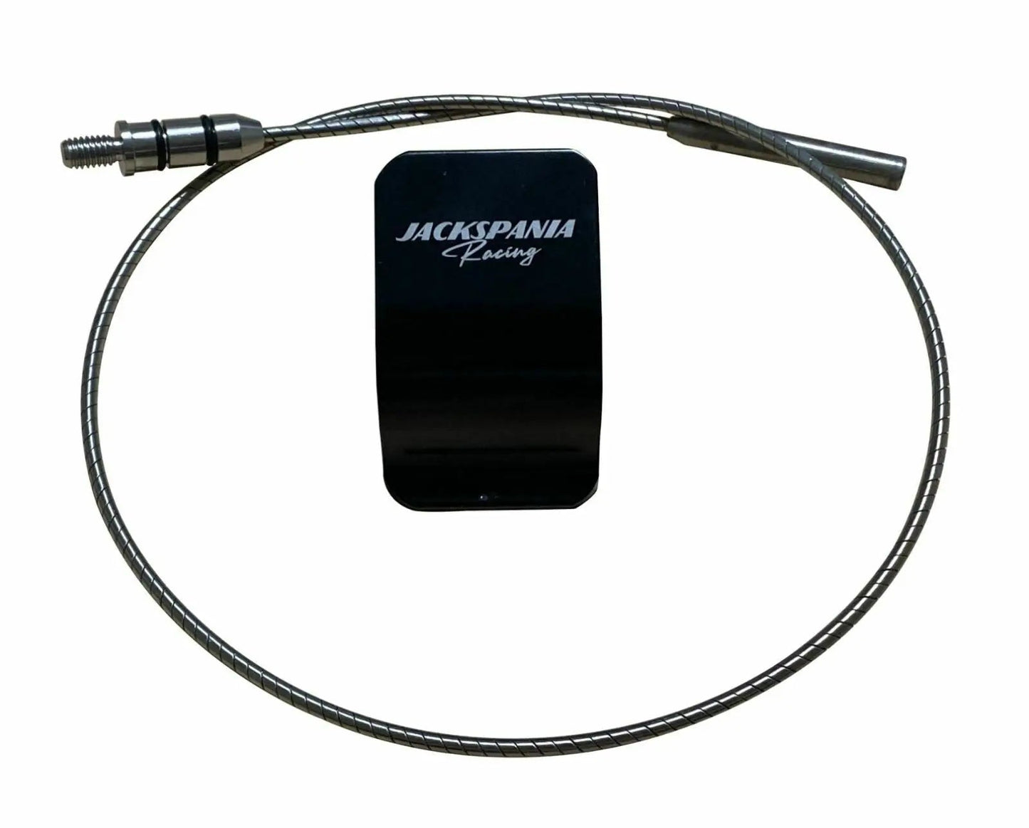 Honda Acura K-Tuned K-Series billet engine oil dipstick by Jack Spania Racing, designed for K20 and K24 hybrid engines.