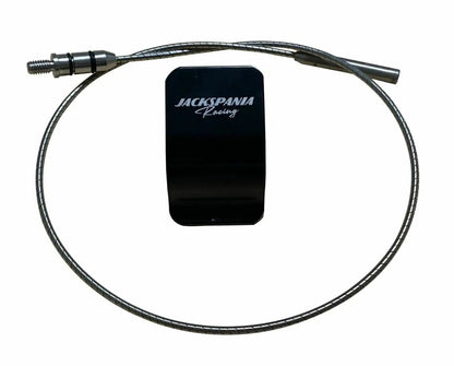Honda Acura K-Tuned K-Series billet engine oil dipstick by Jack Spania Racing, designed for K20 and K24 hybrid engines.