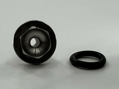 Jack Spania Racing clutch master cylinder reservoir for OEM CMC, compatible with Honda Civic EG EK, Integra DC2 Si, and CRX.