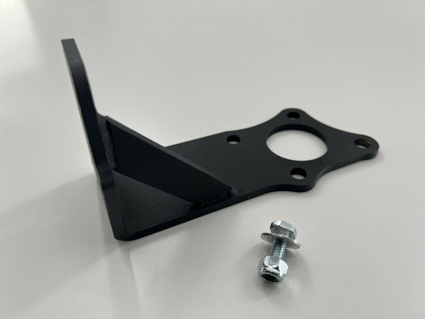 Jack Spania Racing hydro clutch pedal conversion bracket for B16A B18C B Series engines in EF CRX transmission swap.