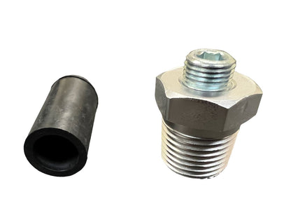 Jack Spania Racing K Series K20 K24 Idle Air Assist Block Plug for Honda Acura engine swap, RSX, TL, TSX, Si models.