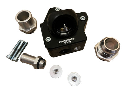 K20 K24 K Series Direct Water Pump Mount V2 Swivel Neck Thermostat Housing 16AN