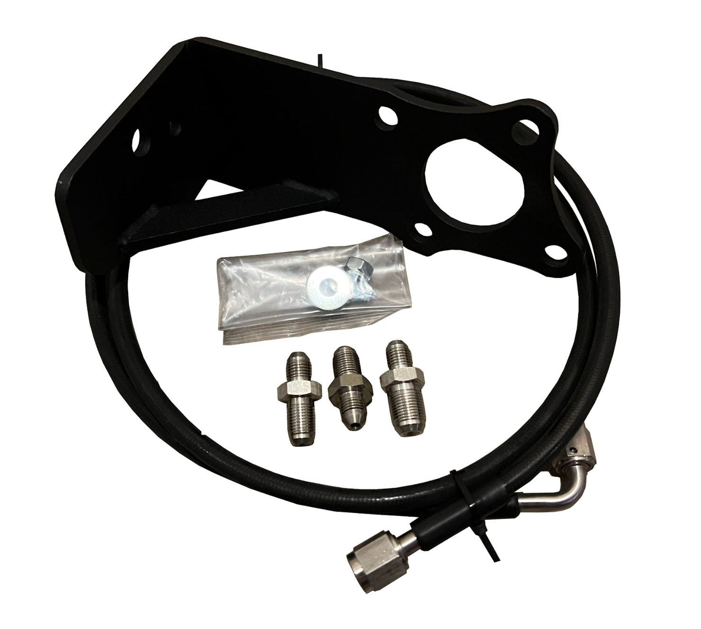 Hydro clutch line pedal conversion bracket for B16A B18C B16 B18 Honda B Series transmission by Jack Spania Racing