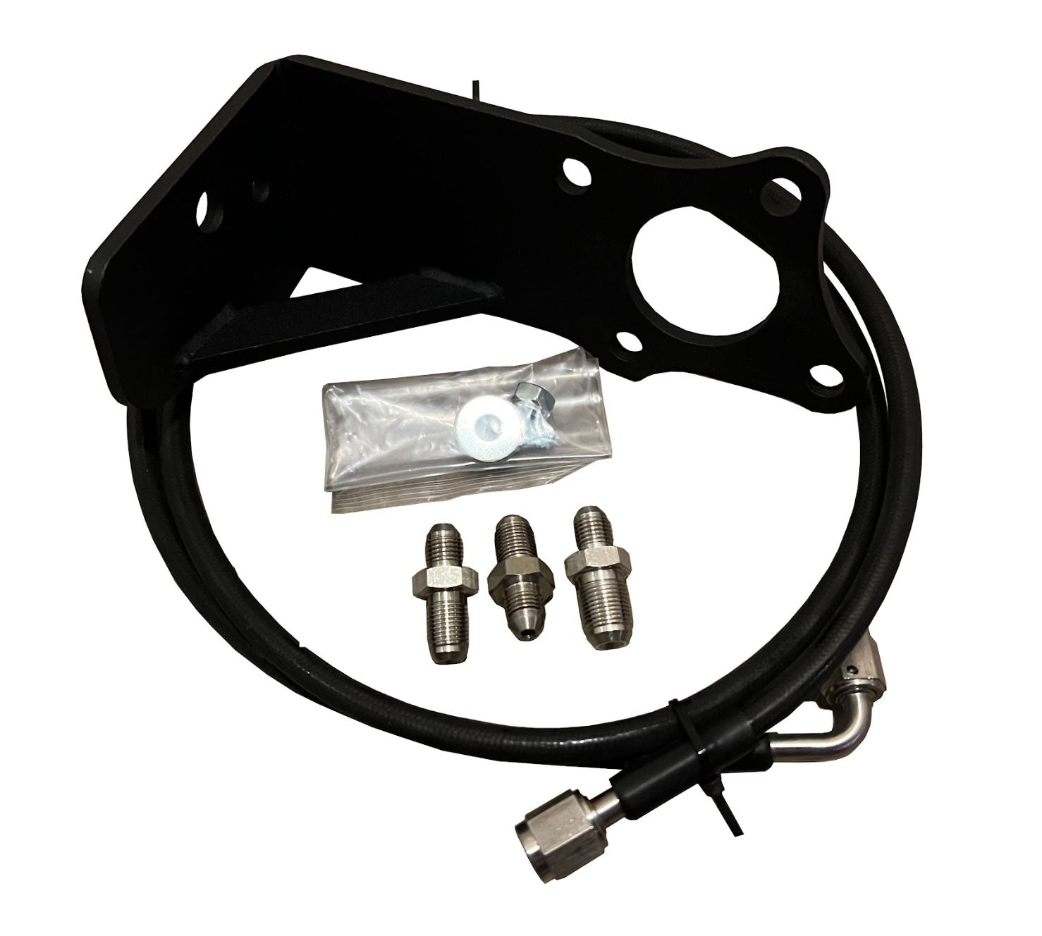 Hydro clutch line pedal conversion bracket for B16A B18C B16 B18 Honda B Series transmission by Jack Spania Racing
