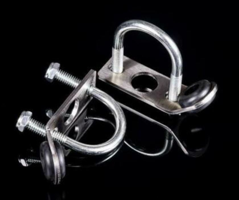 Traction Bar Radiator Relocation Brackets For Civic EG EK DC2 Integra CRX EF Si - Jack Spania Racing