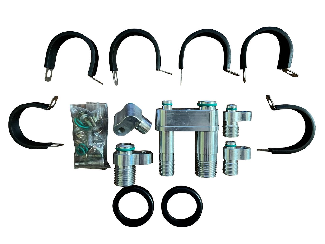 K Series K20 K24 RSX Type S R DC5 EP3 AC Hose Conditioner Fittings Adapters A/C - Jack Spania Racing