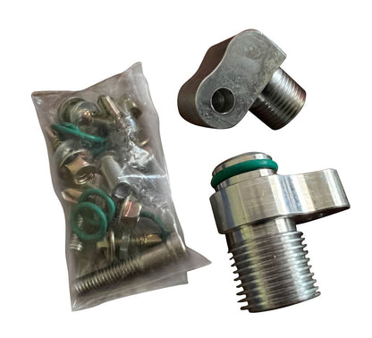 K Series K20 K24 RSX Type S R DC5 EP3 AC Hose Conditioner Fittings Adapters A/C - Jack Spania Racing