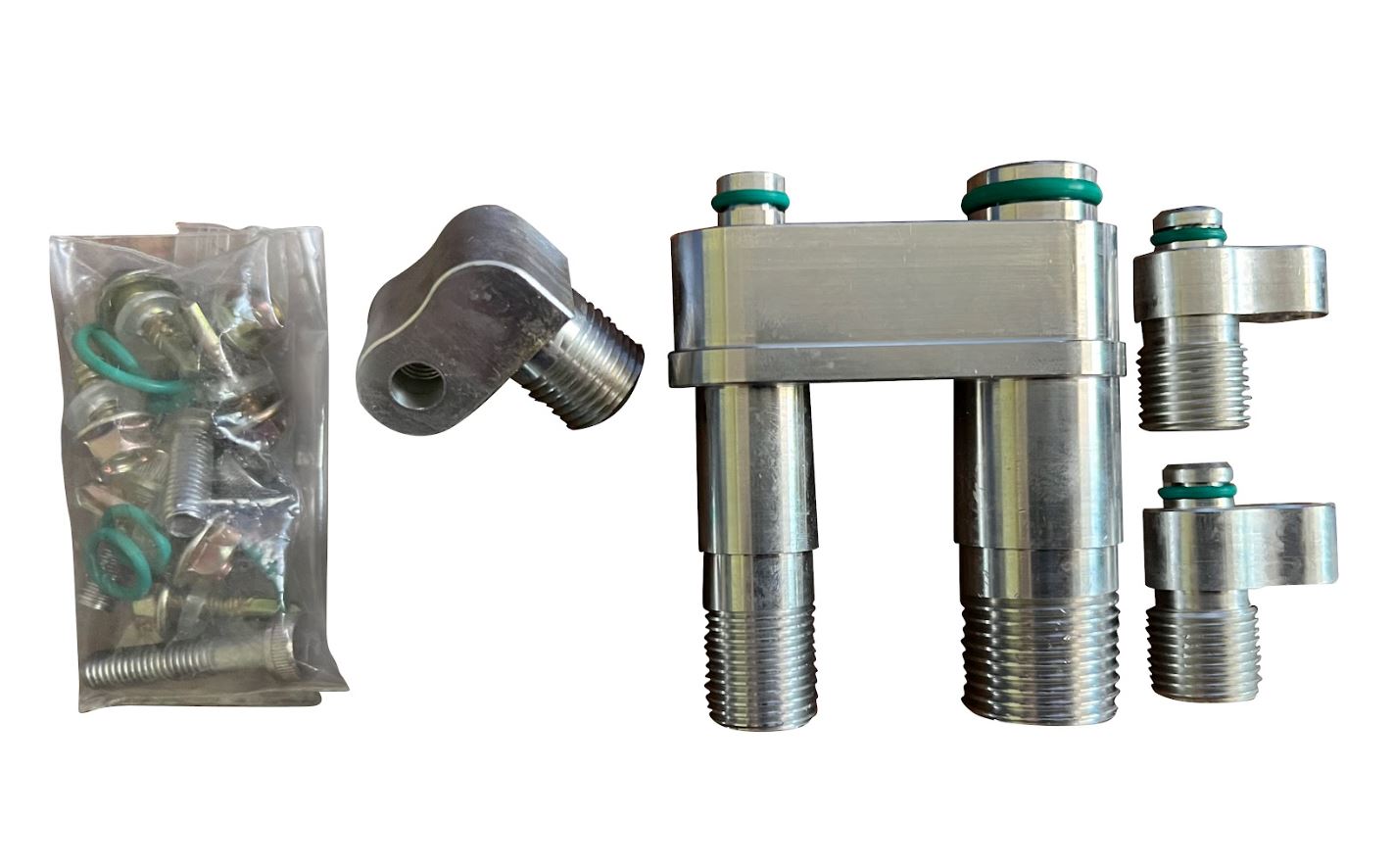K Series K20 K24 RSX Type S R DC5 EP3 AC Hose Conditioner Fittings Adapters A/C - Jack Spania Racing