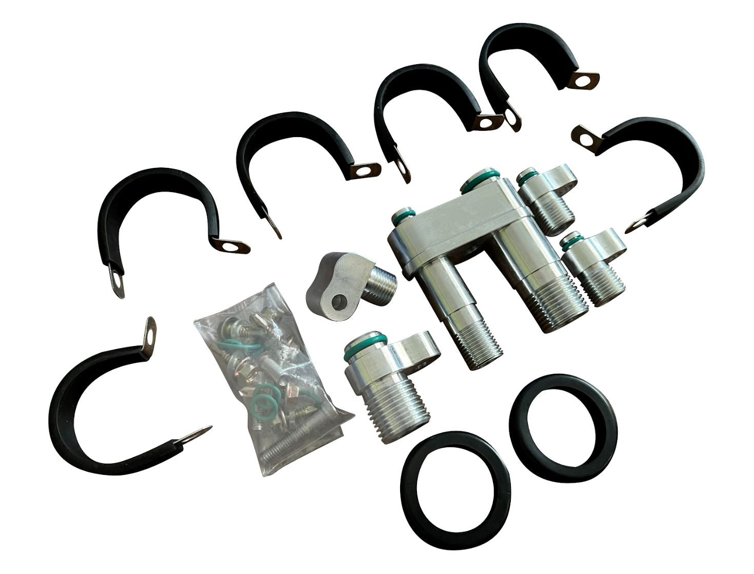 K Series K20 K24 RSX Type S R DC5 EP3 AC Hose Conditioner Fittings Adapters A/C - Jack Spania Racing