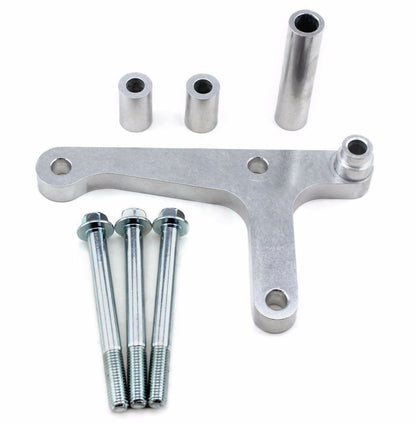 Low mount LS truck alternator bracket by Jack Spania Racing for LSX, LS1, LS2, LS3, 5.3, 6.0 LQ4, LQ9 engine swaps