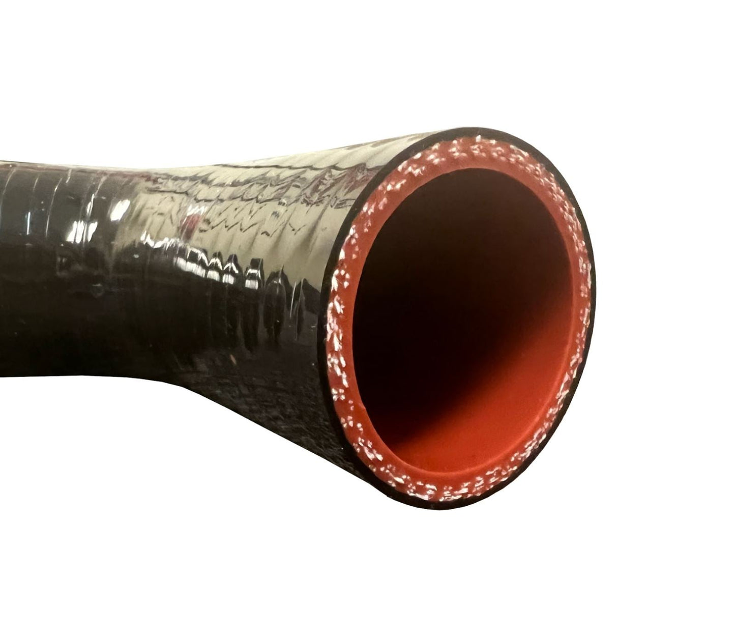 Jack Spania Racing K24 K Series swap straight upper radiator coolant hose for RSX, EP3 Civic Si, EK, EG, and DC engine models.