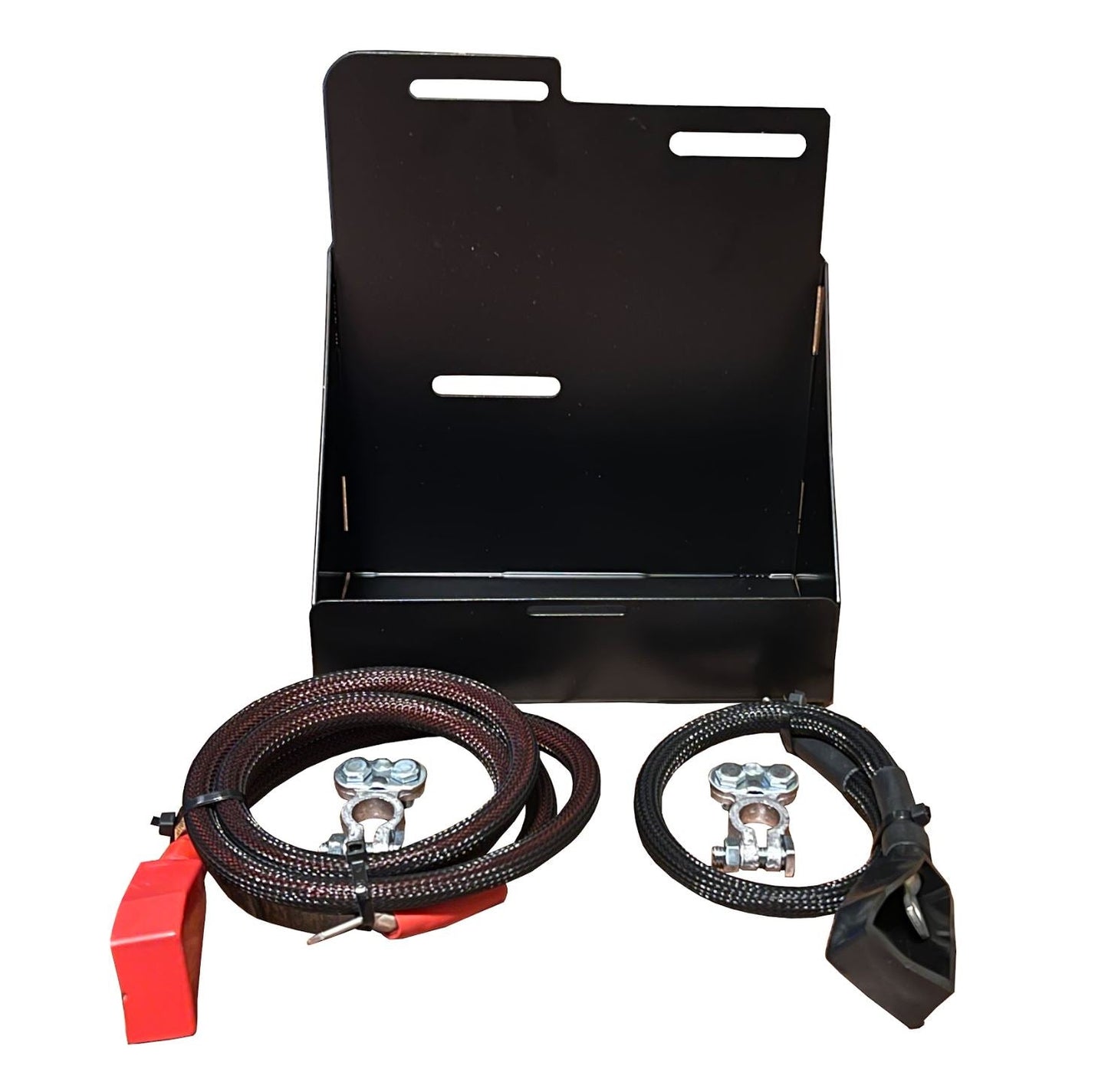 Jack Spania Racing Acura RSX DC5 battery tuck relocation kit installed in front passenger bumper, for 2002-2006 Type S EP3 engine upgrade