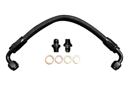 Jack Spania Racing braided loop hose for Acura Honda RSX Type S DC5 EG EK power steering block delete line suspension part