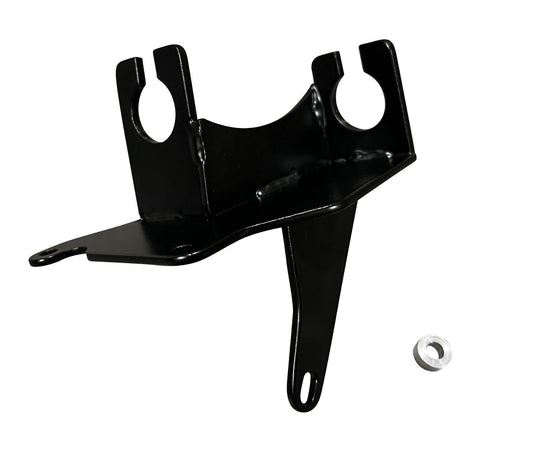Jack Spania Racing K Series MR2 swap transmission bracket with shifter cables for K20 K24 engines on SW20 and AW11 models.