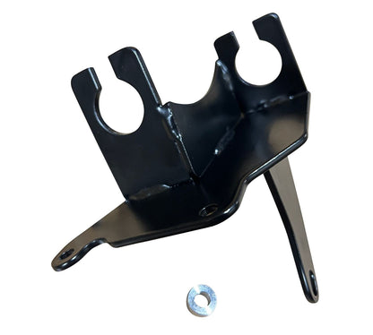 Jack Spania Racing K Series MR2 swap transmission bracket with shifter cables for SW20 and AW11 models.