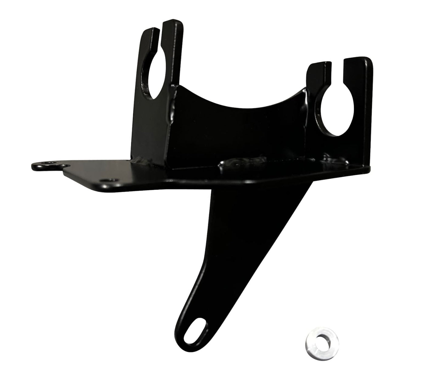 Jack Spania Racing K Series MR2 K20 K24 transmission bracket with shifter cables for SW20 and AW11 models.