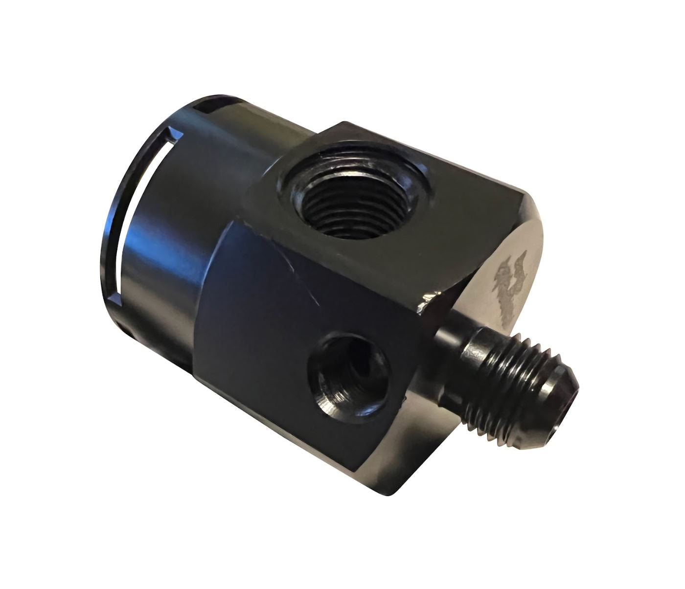 Jack Spania Racing VW Audi 1.8T fuel pressure regulator FPR housing adapter for remote mount in Golf and Jetta engines