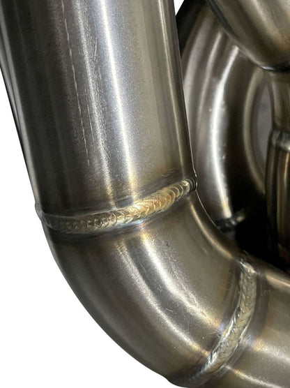 Jack Spania Racing K Series Sidewinder manifold for K20, K24, T3, and K swap engines on Honda Civic, Integra, RSX, and Si models.