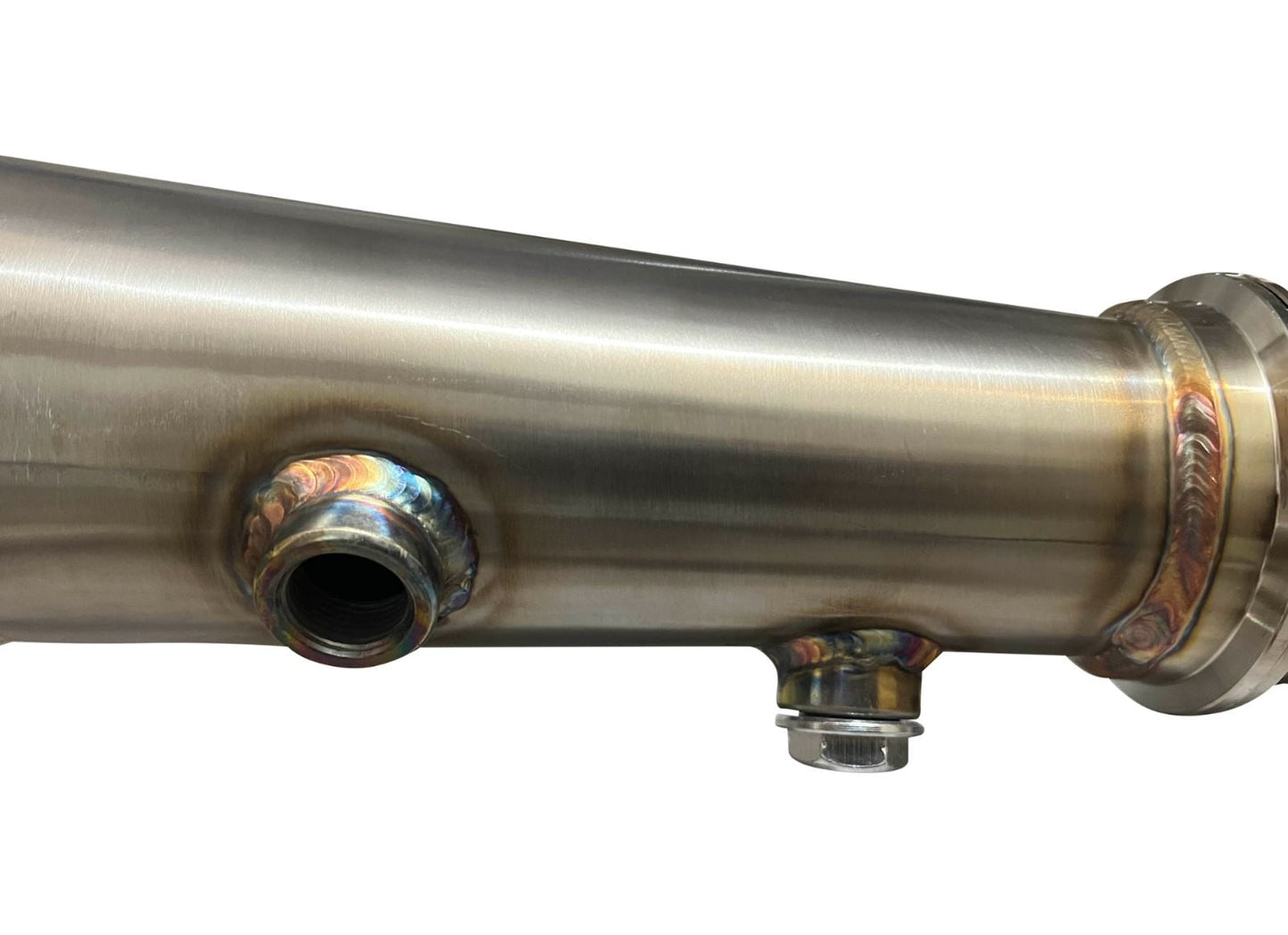 Jack Spania Racing K Series K20 K24 non-lean hood exit 4-1 megaphone race header for Honda Civic EG EK DC2 engine.