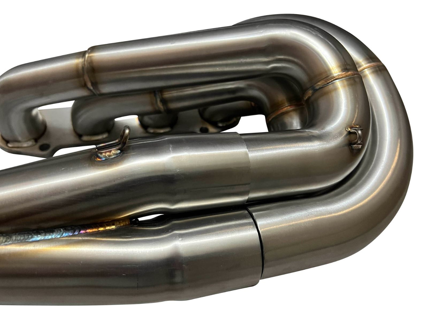 Jack Spania Racing K Series K20 K24 non-lean hood exit 4-1 megaphone race header for Civic EG EK DC2 engines.
