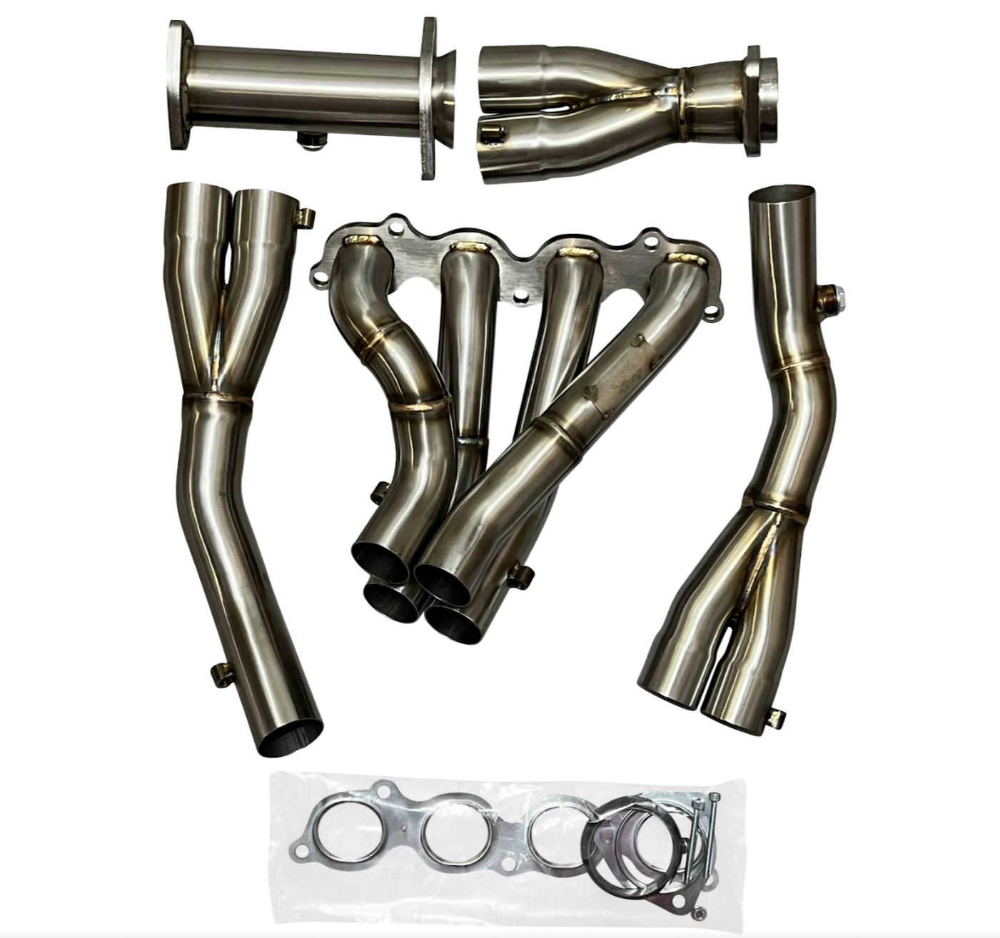 Jack Spania Racing K20 Z3 06-11 Honda Civic Si FG1 FD FA K-Series 2.5" Tri-Y header exhaust engine part