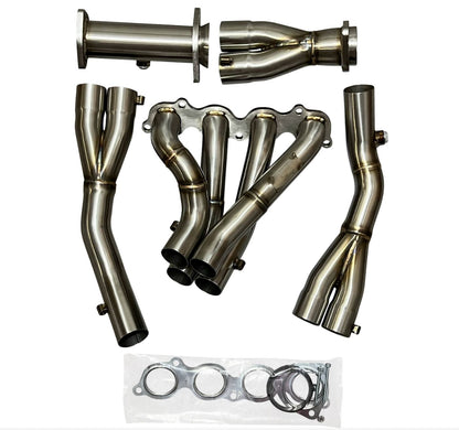 Jack Spania Racing K20 Z3 06-11 Honda Civic Si FG1 FD FA K-Series 2.5" Tri-Y header exhaust engine part