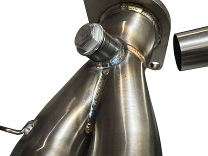 Jack Spania Racing K20 Z3 06-11 Honda Civic Si FG1 FD FA K-Series 2.5" header exhaust engine part for 8th gen FA5