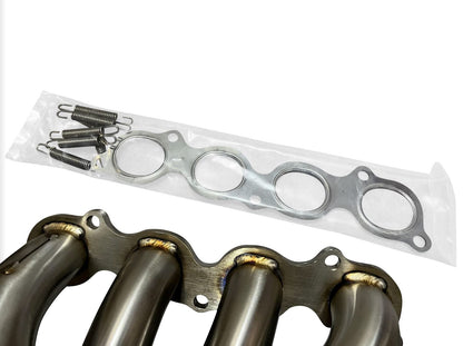 Jack Spania Racing K20 K20Z3 Honda Civic Si FG1 FD FA K-Series Tri-Y 2.5" header exhaust engine part for 2006-2011 models