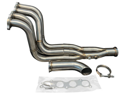3-inch Jack Spania Racing K Series K20 K24 drag header with 4-2-1 Tri-Y design for Honda Acura Civic EK EG DC2 exhaust parts