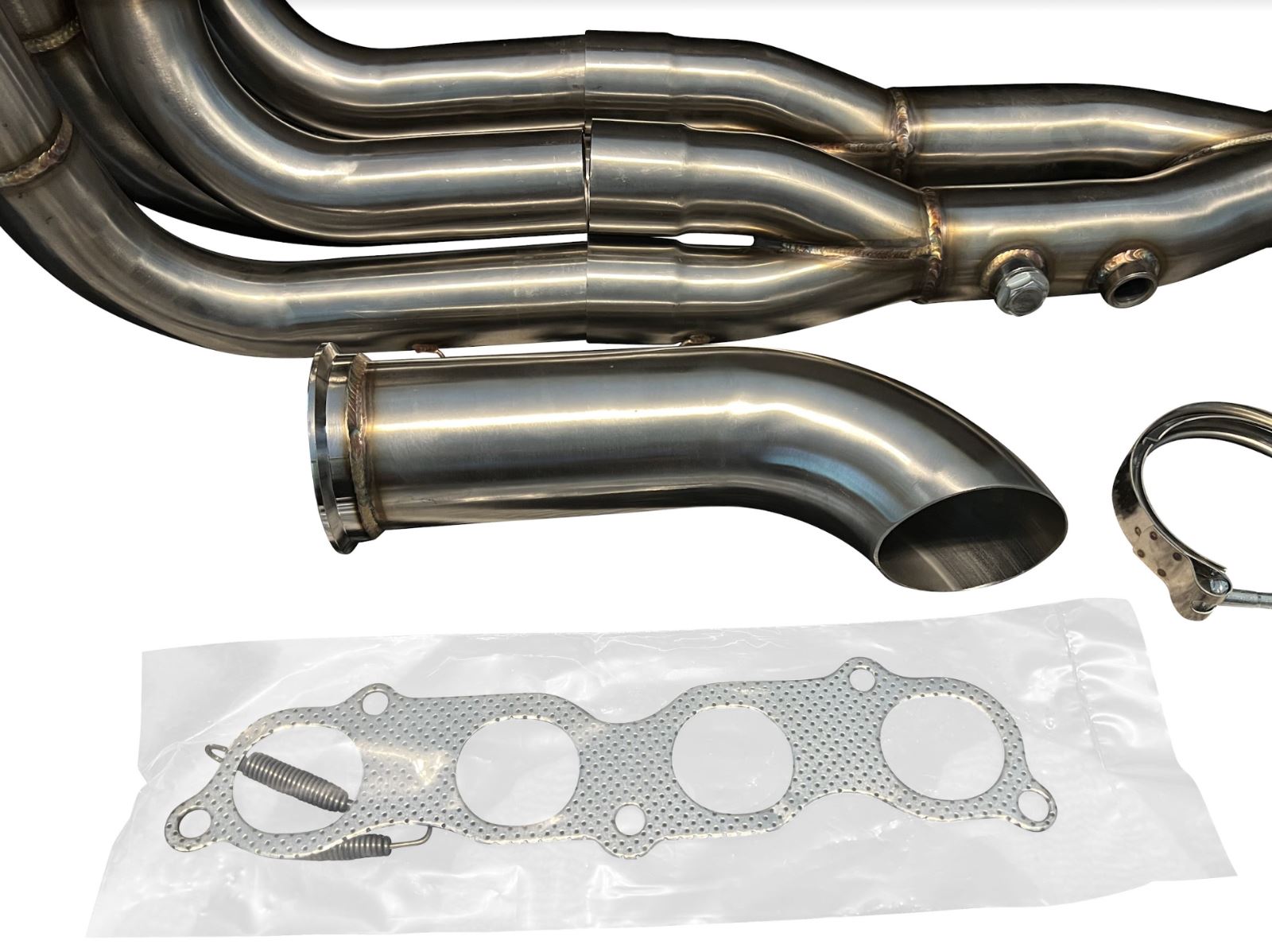 Jack Spania Racing 3-inch K Series K20 K24 Drag Header with 4-2-1 Tri-Y design for Honda Acura Civic EK EG DC2 exhaust system