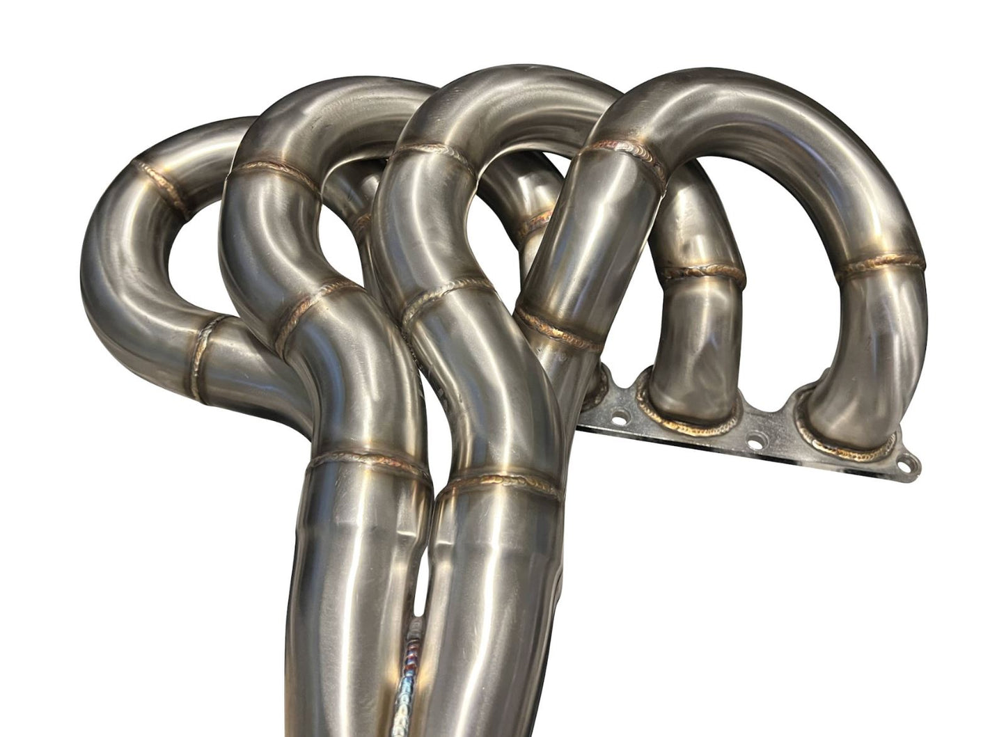 Jack Spania Racing B Series Ramhorn 4-1 header for Honda B16 B18 B20 engines in Acura Civic Integra DC2, exhaust part.