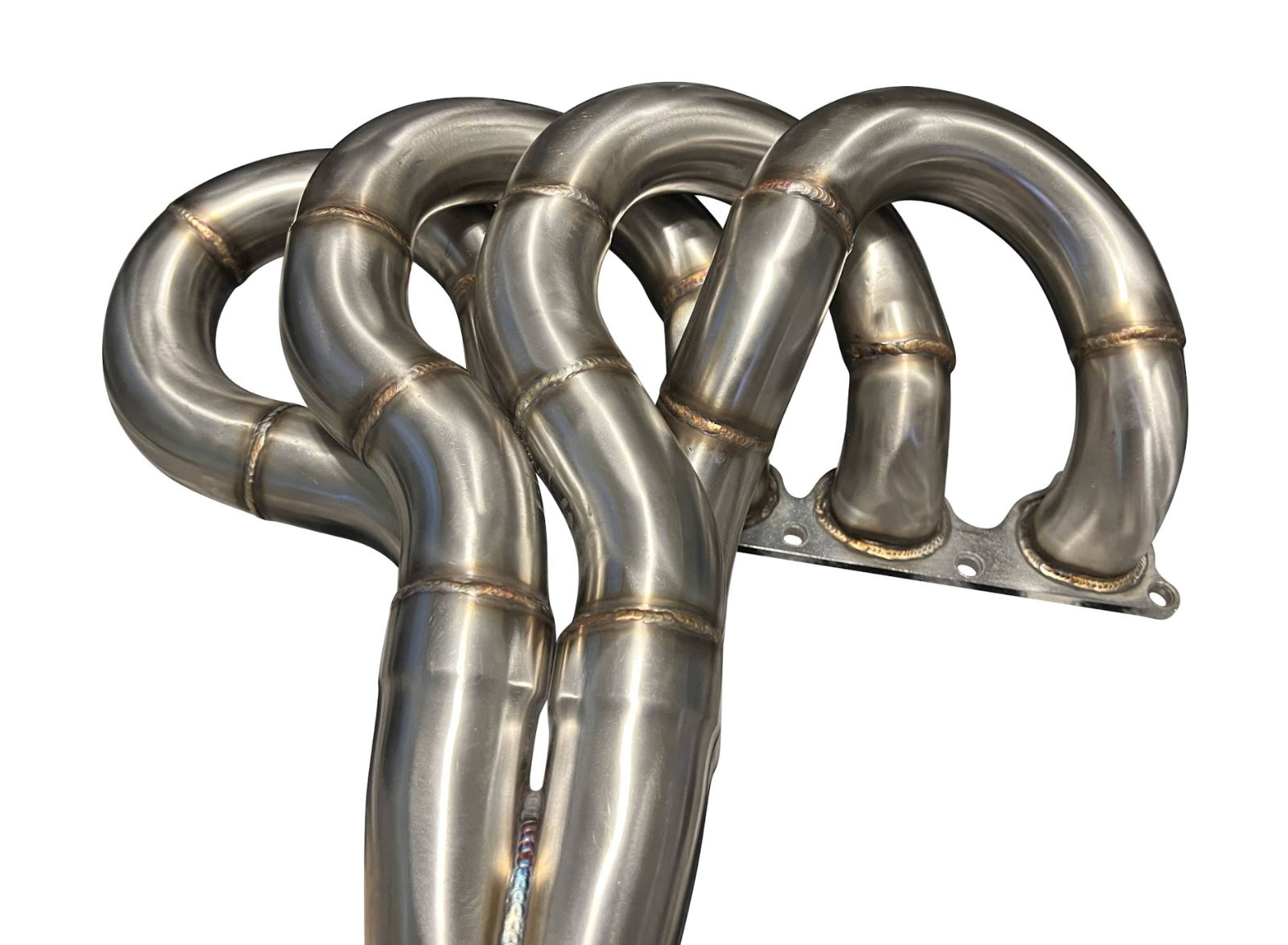 Jack Spania Racing B Series Ramhorn 4-1 header for Honda B16 B18 B20 engines in Acura Civic Integra DC2, exhaust part.