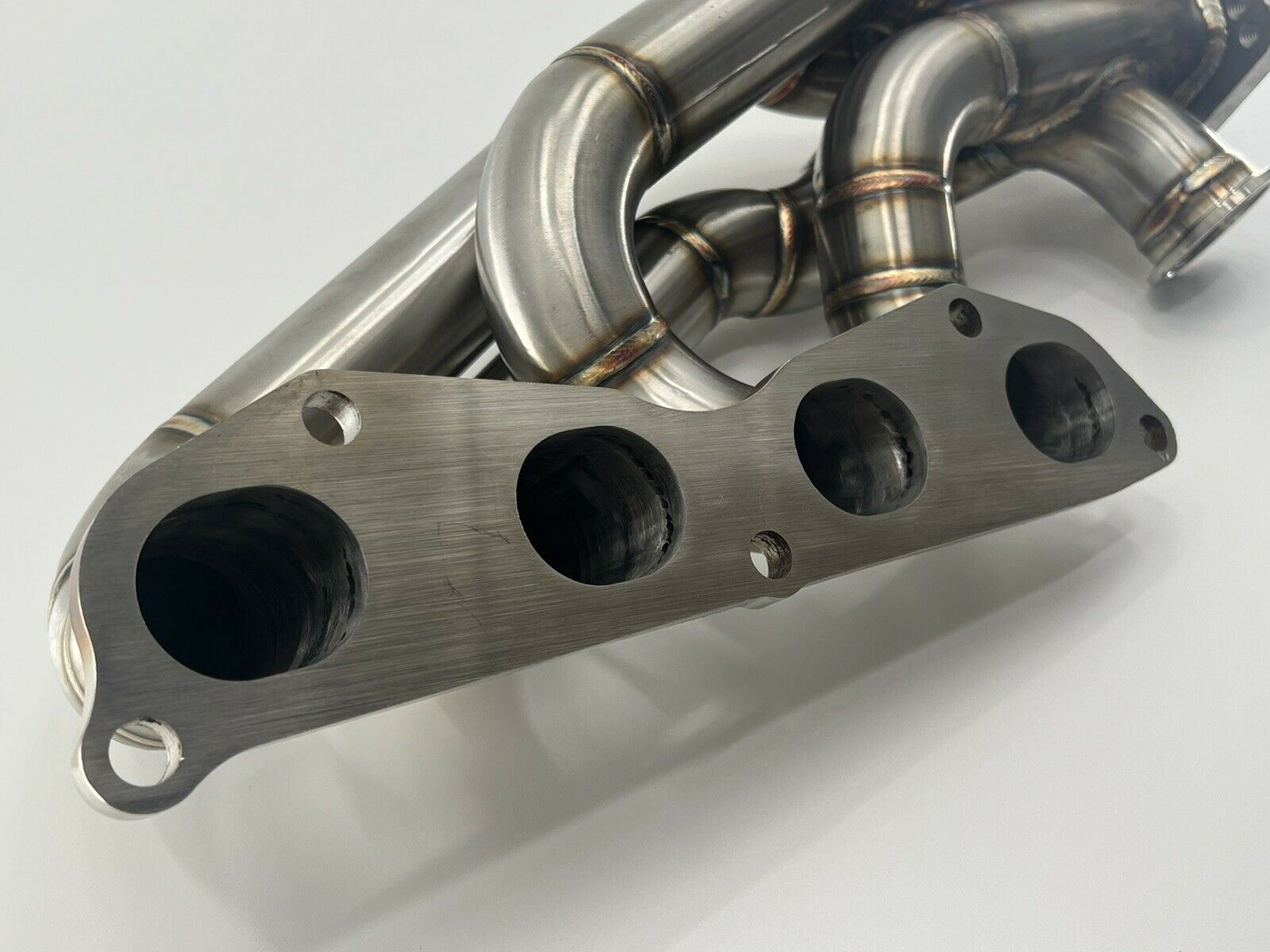 Jack Spania Racing K Series Sidewinder manifold for K20, K24, T3, T4 turbo, compatible with Honda Civic, Integra, CRX, Si, EF models.